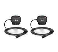 Gvvsjgdbis Kit di cablaggio OBD per fotocamera cruscotto, kit di cablaggio USB tipo C per fotocamera cruscotto con cavo di alimentazione OBD per fotocamera da cruscotto da 12 a 24 V a 5 V/3 A