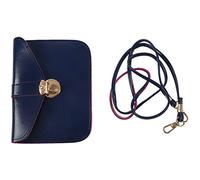 Gvvsjgdbis Messaggero per le Donne Borsa in Pelle PU Stile Vintage a Mano Tracolla Morbido e Carino Messenger Frizione (Blu Scuro)