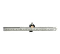 Gvvsjgdbis Righello in acciaio Posizionamento Block Gauge 45 gradi Angolo Linea Marcatura Gauge Scriber Locator FAI DA TE Carpenteria Scriber Strumenti