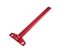 Gvvsjgdbis Righello per marcatura di precisione T-Rule da falegname Righello per la lavorazione del legno Righello standard in lega di alluminio