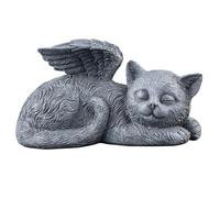 Gvvsjgdbis Scultura commemorativa Memorial Pet Angel Statua (Memorial Sculpture Memorial Pet Angel Cat Statua)
