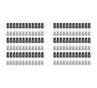 Gvvsjgdbis Set di 6 bottiglie per da sposa e sposo (24 pezzi)