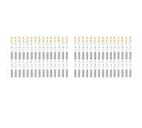 Gvvsjgdbis Set di 60 chiodi di regolazione con rivetti in per arpa lira piccola arpa strumento musicale a corde