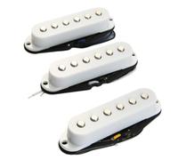 Gvvsjgdbis Single Coil Pickups Chitarra Pickups Plastica Filo Clip Flat Pickups Strumenti Musicali Accessori Bianco