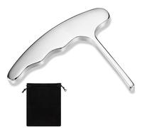 Gvvsjgdbis Strumento di massaggio a grilletto in acciaio inossidabile - Massaggio dei tessuti profondi - Strumento di digitopressione per alleviare il dolore attraverso il rilascio miofasciale