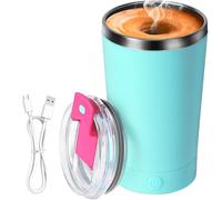 Gvvsjgdbis Tazza da caffè elettrica per mescolare, tazza da 400 ml, in acciaio , miscelatore automatico adatto per caffè, latte, B