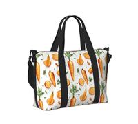 GVYGVY Borsa da viaggio da donna con stampa carota viva, borsa da viaggio da donna, borsa sportiva da uomo, articolo personale, borsa da viaggio a tracolla da uomo