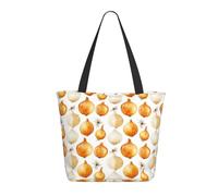 GVYGVY Borsa da viaggio da donna, da lavoro, con stampa astratta di cipolle, leggera, borsa da infermiera, borsa da spiaggia da donna, alla moda, grande, con cerniera
