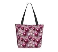 GVYGVY Borsa da viaggio da donna, da lavoro, con stampa realistica di cipolle, leggera, borsa da infermiera, borsa da spiaggia da donna, alla moda, grande, con cerniera