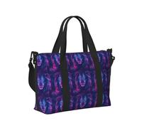 GVYGVY Borsa tote per computer portatile da donna, da lavoro, con stampa Cyber Lion Cool A Print Overnight Weekender, da donna, da viaggio, da palestra, da uomo, per oggetti personali, borsa da