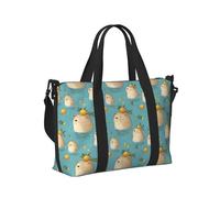 GVYGVY Borsa tote per computer portatile da donna, da lavoro, con stampa di capibara limone, borsa da viaggio per donne, viaggi, palestra, borsa da uomo, borsa da viaggio a tracolla per uomo