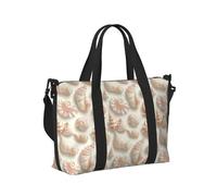 GVYGVY Borsa tote per computer portatile da donna, da lavoro, con stampa di conchiglie sul mare, borse da viaggio per donne, viaggi, palestra, borsone da uomo, borsa da viaggio a tracolla per uomo