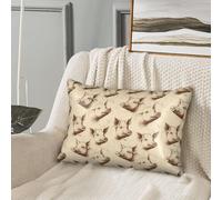 GVYGVY Federa per cuscino in seta per capelli e pelle, motivo maialino con disegno di un sonno rinfrescante, dimensioni standard, 50 x 76 cm, morbida e confortevole federa in raso con cerniera, per