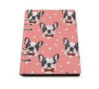 GVYGVY Quaderno a righe per la scuola, con fiocco e cuore, in pelle PU, formato A5, a righe, per donne e uomini, 90 pagine, con copertina rigida, ricaricabile, per scrivere e lavorare