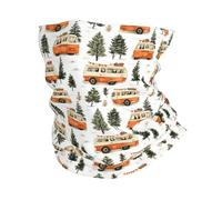 GVYGVY Scaldacollo per uomo e donna, con stampa di un albero di camper, passamontagna, maschera, sciarpa, bandana