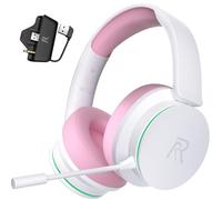 Gvyugke Cuffie da gioco wireless per Xbox Series, rosa bianco