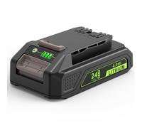 GW2430 Batteria 24V 2000mAh Sostituzione per Greenworks 24V (NON per 48V)