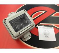 GW27057 - GEWISS - CALOTTA IP55 3 POSTI ABBRACCIO PALO