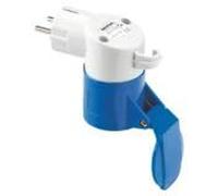 GW64209 Gewiss Adattatore Da Civile a Industriale IP44 - Spina 2P+T 16A 250V ac 50/60HZ Tedesco/Francese - Presa 2P+T 16A 230V ac