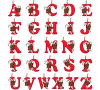 GWAWG 26 decorazioni per albero di Natale, decorazioni per albero di Natale, palline in acrilico da appendere per albero di Natale, decorazioni natalizie personalizzate fai da te per casa, ufficio