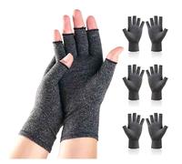 GWAWG 3 paia di guanti da artrite, guanti a compressione che forniscono calore e compressione per favorire la guarigione, sollievo dal dolore nei reumatoidi, artrosi, RSI, tunnel carpale