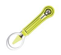 GWAWG 4 in 1 strumento per intaglio della frutta, in acciaio inox, coltello da intaglio scavatore a sfere Deseed manufatto, per preparare melone palla gelato purè di patate e motivi