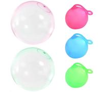 GWAWG 5 bombe d'acqua riutilizzabili e bolle gonfiabili giganti, così come palloncini trasparenti per bambini: perfetti per i bambini afternooni da giardino, feste di compleanno all'aperto