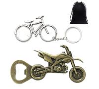 GWAWG Apribottiglie a forma di moto, unico, vintage, regalo per uomini, feste, compleanni, commemorazioni, San Valentino, per papà, mamma, uomini, donne, fidanzato, marito