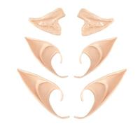 GWAWG Orecchie da Elfo 3 Paia per Anime Party Dress Up Fata Vampiro Hobbit, Halloween Natale Accessori Cosplay Costume