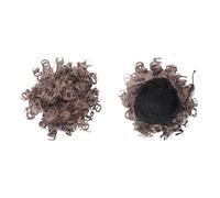 GWAWG Palla Disordinato Breve Cavo Riccio Coda Di Cavallo Estensione Palla Capelli Sciolti Parti Di Capelli Per Le Donne Ad Alta Temperatura Sintetica Palla Capelli Estensione (10-0906)
