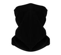 GWAWG Scaldacollo termico invernale per uomo e donna, scaldacollo in pile, versatile ghetta 3 in 1 per sci, ciclismo, jogging, traspirante, antivento da uomo, sciarpa termica per il freddo, Nero ,