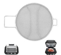 GWBSXM Splatter Shield per Ninja Foodi IG651, ricambio in acciaio inossidabile Splatter Screen Air Fridge Accessori per Ninja Foodi Smart XL Pro 7-in-1 Indoor Grill, IG600, IG601, IG651