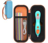 GWCASE Custodia compatibile con 3Doodler Start+ Essentials (2024 2023) Penna da stampa 3D per bambini, organizer da viaggio per confezioni di ricariche di filamenti, caricabatterie USB (solo scatola