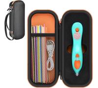 GWCASE Custodia compatibile con 3Doodler Start+ Essentials (2024 2023) Penna da stampa 3D per bambini, organizer da viaggio per confezioni di ricariche di filamenti, caricabatterie USB (solo scatola