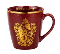 GWCC Tazza ufficiale Harry Potter Grifondoro con lamina d'oro e logo 3D in rilievo in una scatola