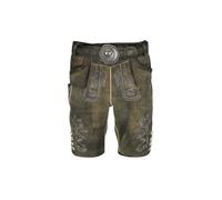 GWEIH & SILK Pantaloni in pelle tradizionali SAMUEL marrone | 56