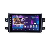 GWENP Autoradio 2 DIN Android 14 9 Pollici Touchscreen per Suzuki SX4 2006-2013 Plug-And-Play con CarPlay/Android Auto+Bluetooth+Comandi al Volante+Telecamera Posteriore,8 Core 4G+WiFi 8G+256G