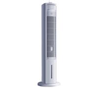 GWFBLID Raffrescatore d'Aria ad Acqua a Torre Portatile Raffreddatore Ventilatore Umidificatore Evaporativo Oscillazione 80°con 3 velocità Timer 12h 5L Serbatoio Ventilatore Aria Fredda per da Casa