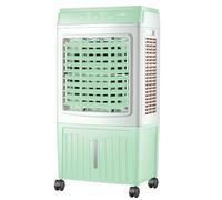 GWFBLID Raffrescatore Evaporativo d'Aria Air Cooler Ventilatore con Raffreddamento ad Acqua con 3Modalità 7.5h Timer e Telecomando Oscillazione di 120° 4 Ruote Condizionatore d'Aria Portatile