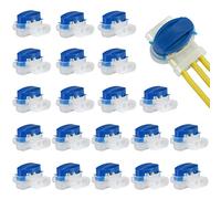 Gwhole 20 Pezzi Morsetti per Cavi/Cavo Connettore con Gel per Giardino & Outdoor e Rasaerba Robot Husqvarna Automower