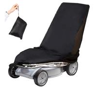 GWHOLE Copri Tagliaerba per Esterno Copertura Impermeabile del Tosaerba Robot 210D Copertura Nera Robot Tagliaerba Telo Copri Impermeabile Trattorino Tagliaerba