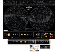 Gwiezdna mapa nieba. Star map of the sky [KSIÄĹťKA]