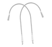 GWJKG 2 PNL Lamps USB Night Reader Gooseneck Flexibile Portabile Rechargable per Laptop Scheda