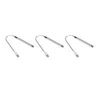 GWJKG 3 Piani Accessori Lampo USB con Cinghia Elastica per scrivania, Letto, Laptop Sano per Occhio e Vita Longa Vita Bulbi