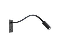 GWJKG 3W Molto LED Minimalist Goose Neck Lampone con Interruttore Letto in Hotel, Console e Elegante Lampada Lettura - Soluzione di Illuminazione per la casa