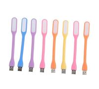 GWJKG 8 Portatile Lumi da Letto Elettroluci Flexibili per Lo Sguardo al Bedside con Opzioni di Colore Random e Uso a Casa