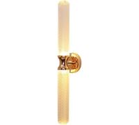 GWJKG American Gold Acrilic Strip Wall Sconce Lampade con la Base G4 Il per Bagno in Camera da Letto Illuminazione Interno