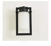 GWJKG Applique Lampe Elettronica Esterna Moderna, Lanterna Murale Antirugginosità e Impermabile Nero per Porche Casa Terrazza Patio Lampade Murali (Dimensione : A)