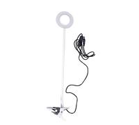 GWJKG Clip Light Desk Reading Lamp with Flexible Neck for Home Office And School Use