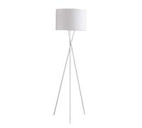 GWJKG Corner Nordic Iron Tripod Bedroom Study Decor Home Standing Lamp Floor Lamps for Living Room Color White Size 45